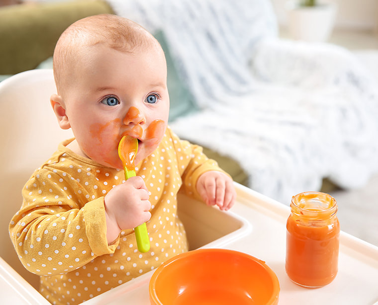 Diversificación alimentaria de los bebés con riesgo de atopia