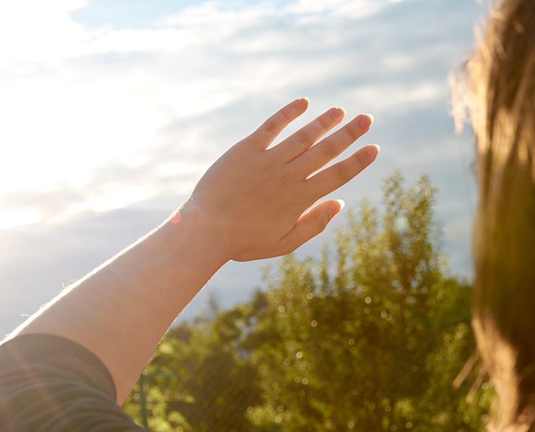 Ekzeme und sonnenlicht